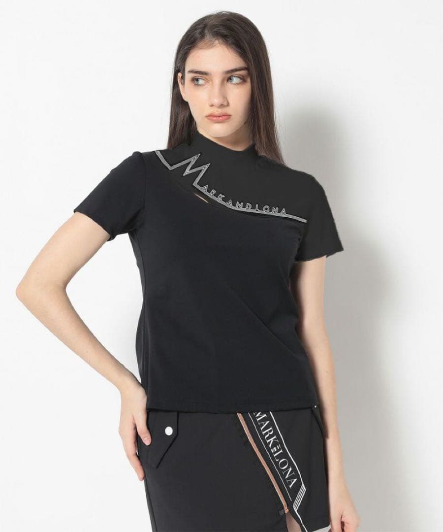 新品 ✨2025最新 MARK&LONA モックネック シャツ マーク&ロナ