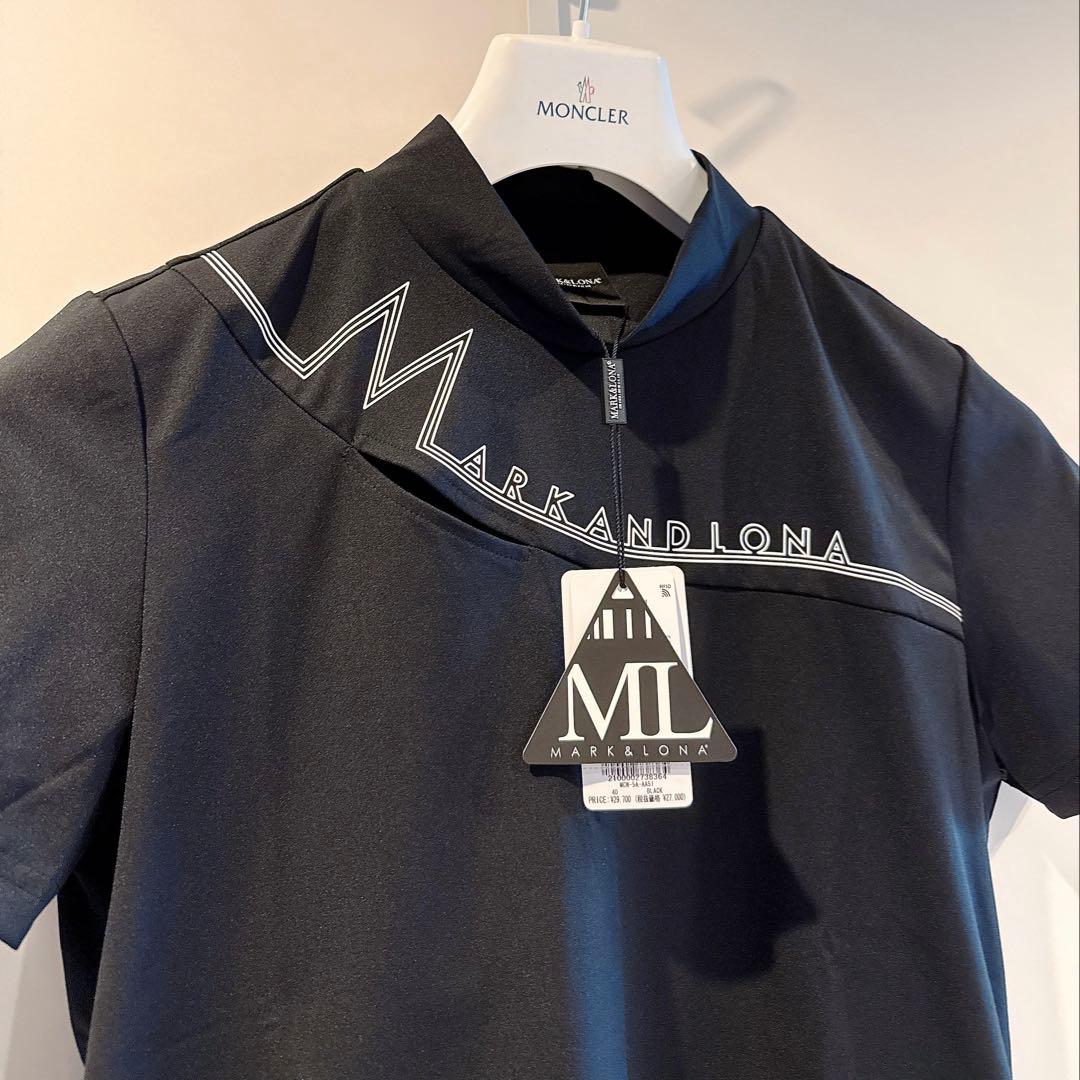 新品 ✨2025最新 MARK&LONA モックネック シャツ マーク&ロナ