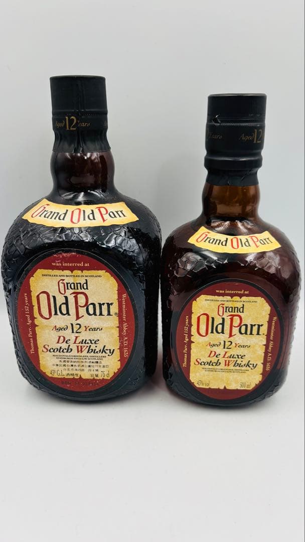 オールドパー12年 6本セット500-750ml まとめ売り スコッチウイスキー