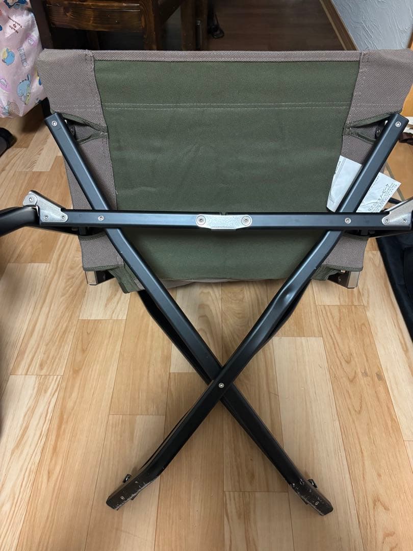  peak ローチェアショート グレー