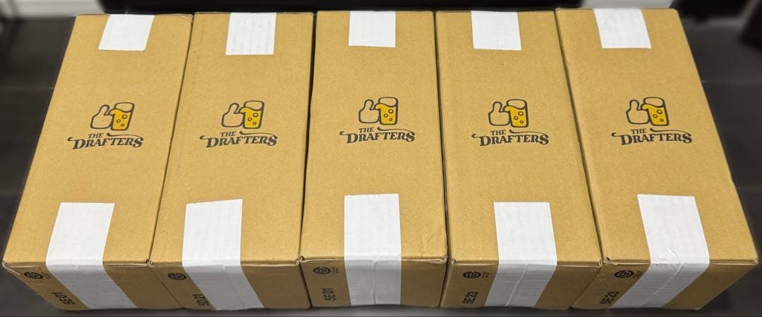 ドラフターズ　アサヒ　スーパードライ　２リットル缶５本　ミニガス付き