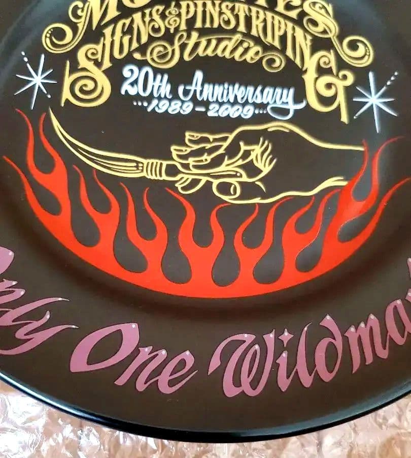 限定品当時物　ワイルドマン石井　アートプレート