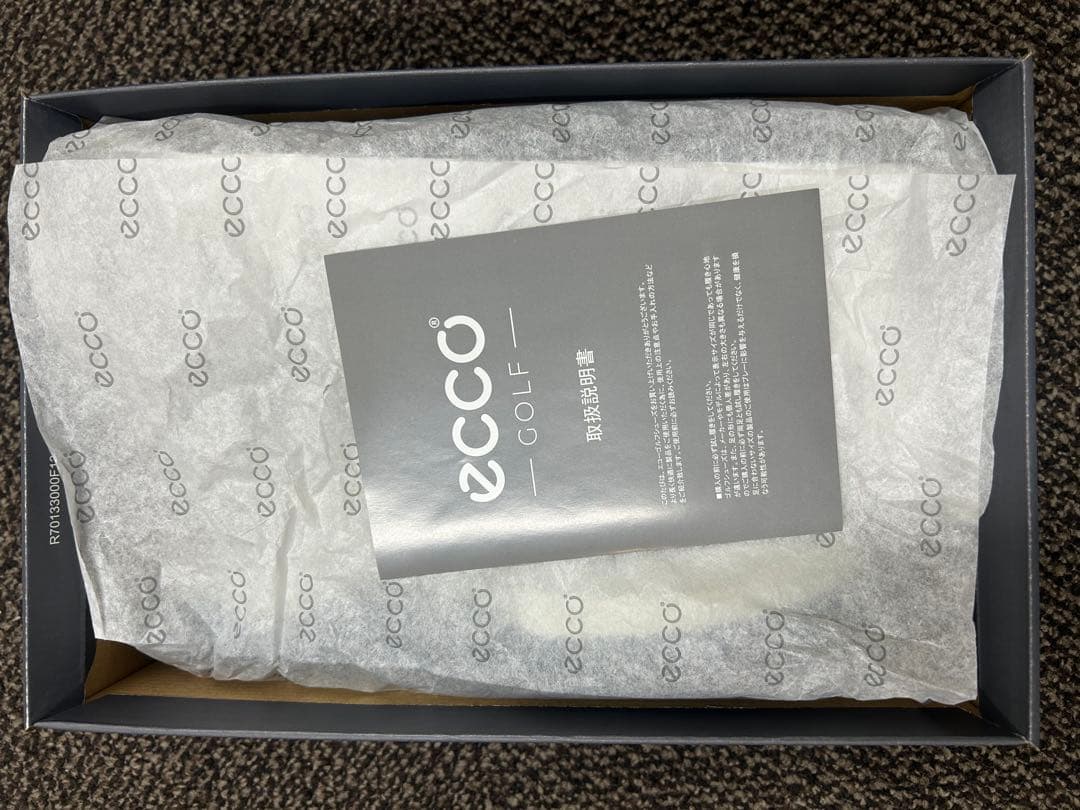新品❗️お値下げ交渉します‼️ ecco エコー ゴルフシューズ 23.5