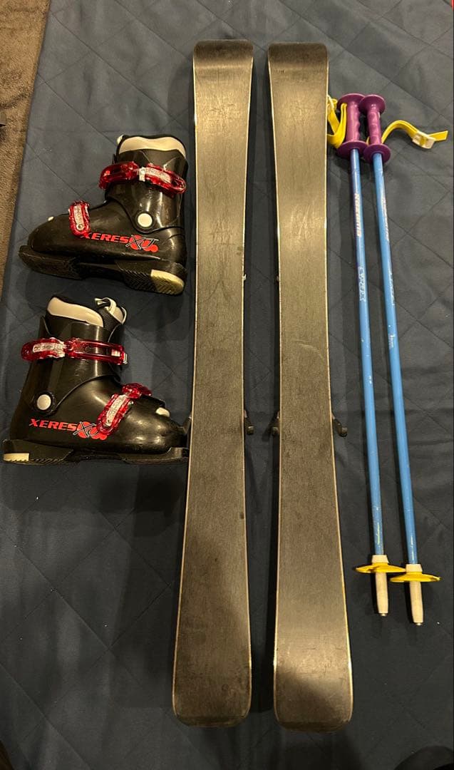 110 120 子供 スキーセット XERESジュニアスキー