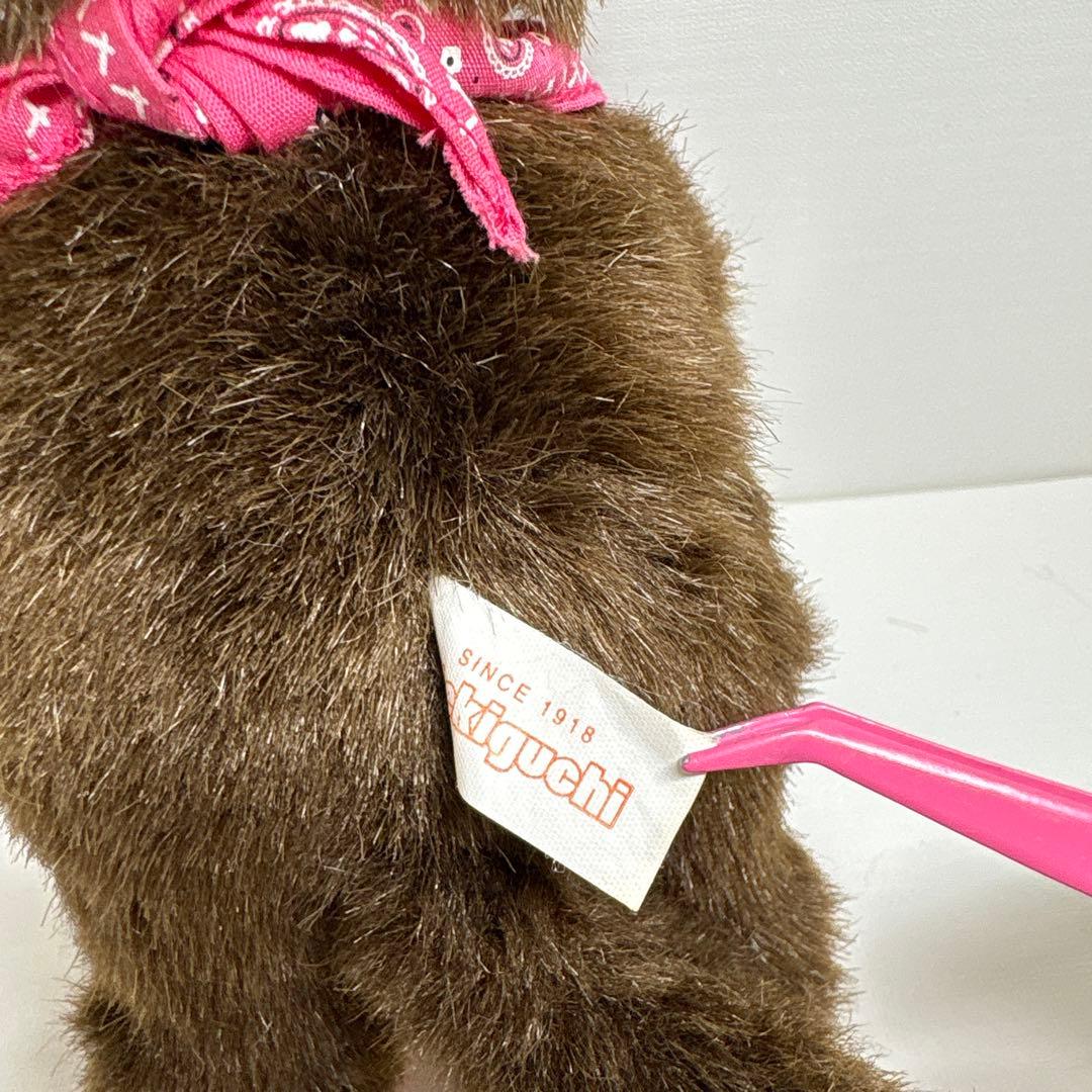 2002年発売 ポキポキ モンチッチ バンダナ ピンク 女の子 1376