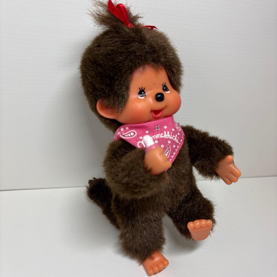 2002年発売 ポキポキ モンチッチ バンダナ ピンク 女の子 1376