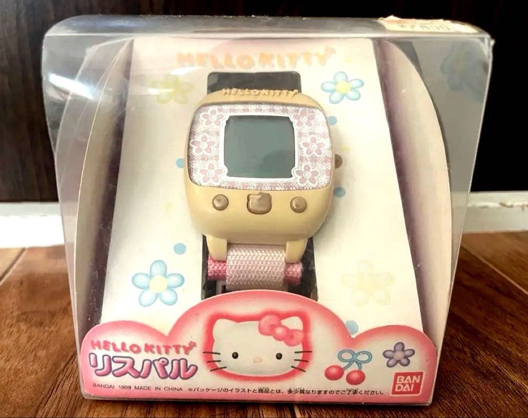 レア　ハローキティ　リスパル　未使用　時計　育成　占い　ゲーム　平成
