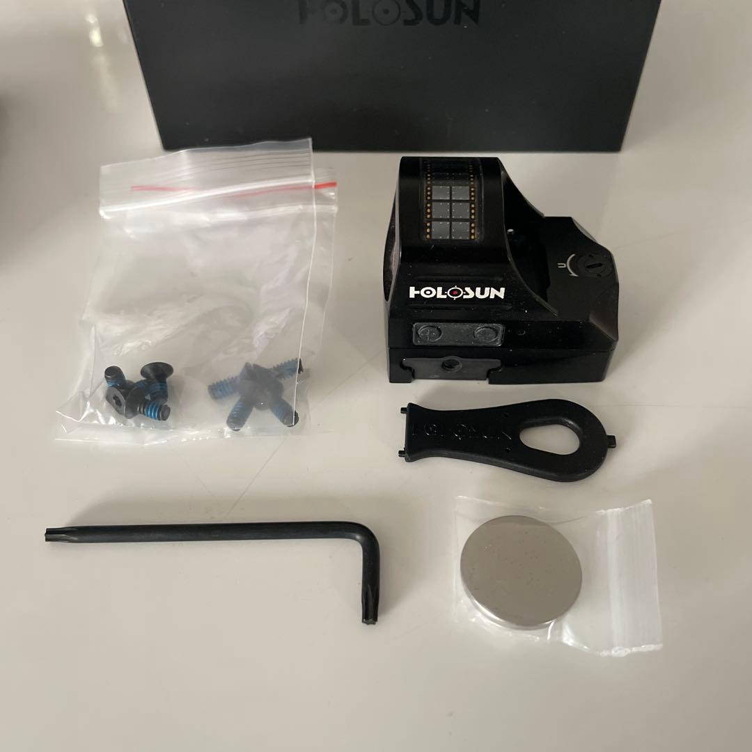 実物　HOLOSUN HS507C レッドドットサイト