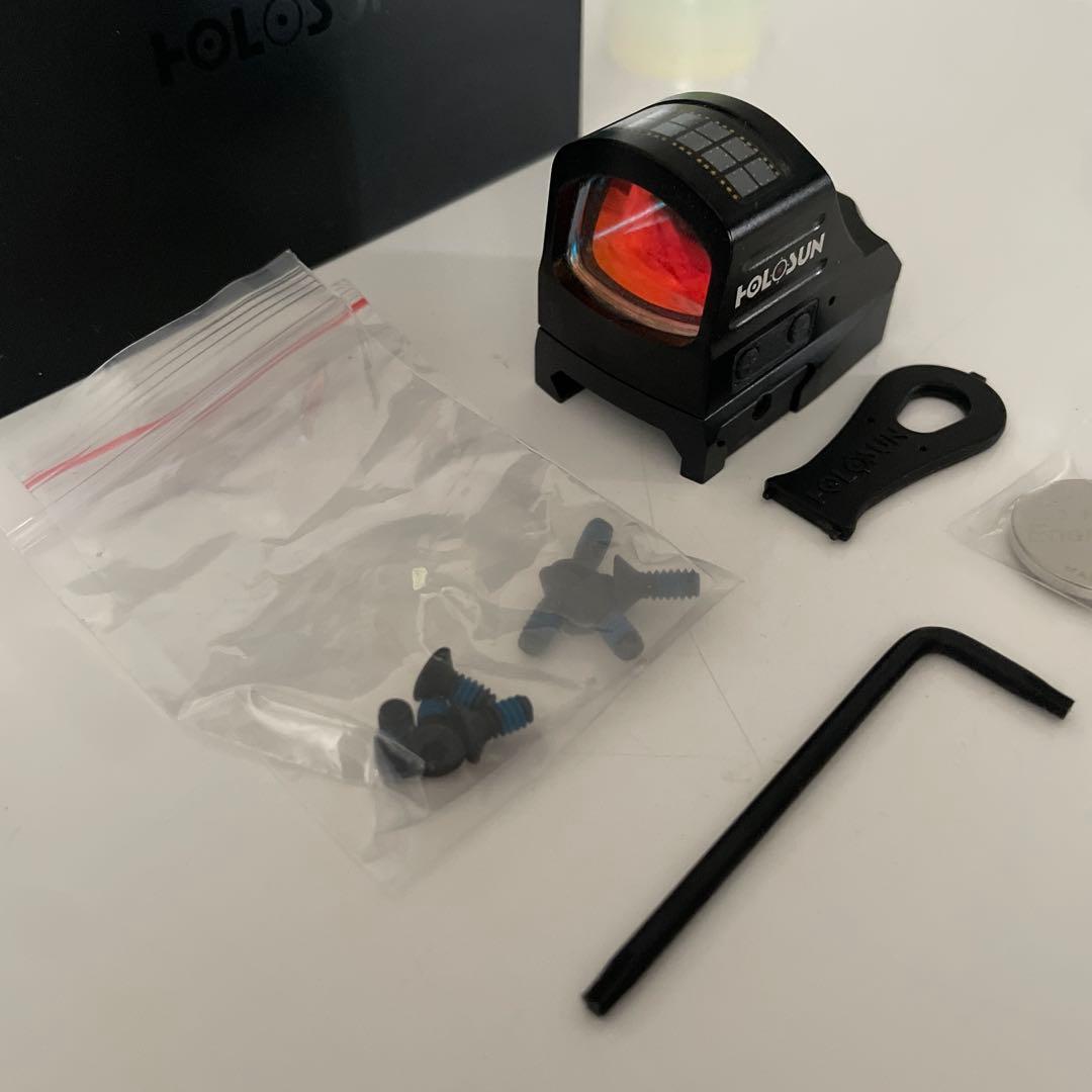 実物　HOLOSUN HS507C レッドドットサイト
