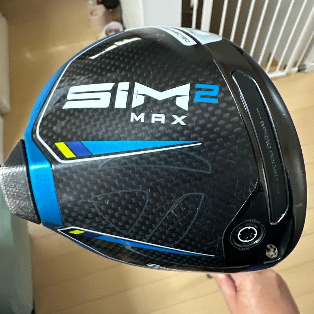 テーラーメイドSIM2MAXドライバー10.5 S