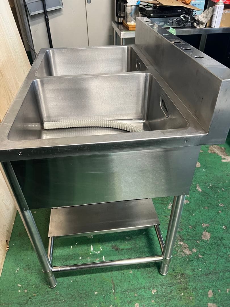 2槽シンク 1070x650x830(+150)