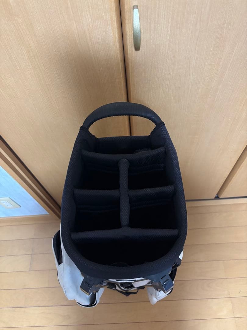 PXG ホワイト スタンドキャディバッグ