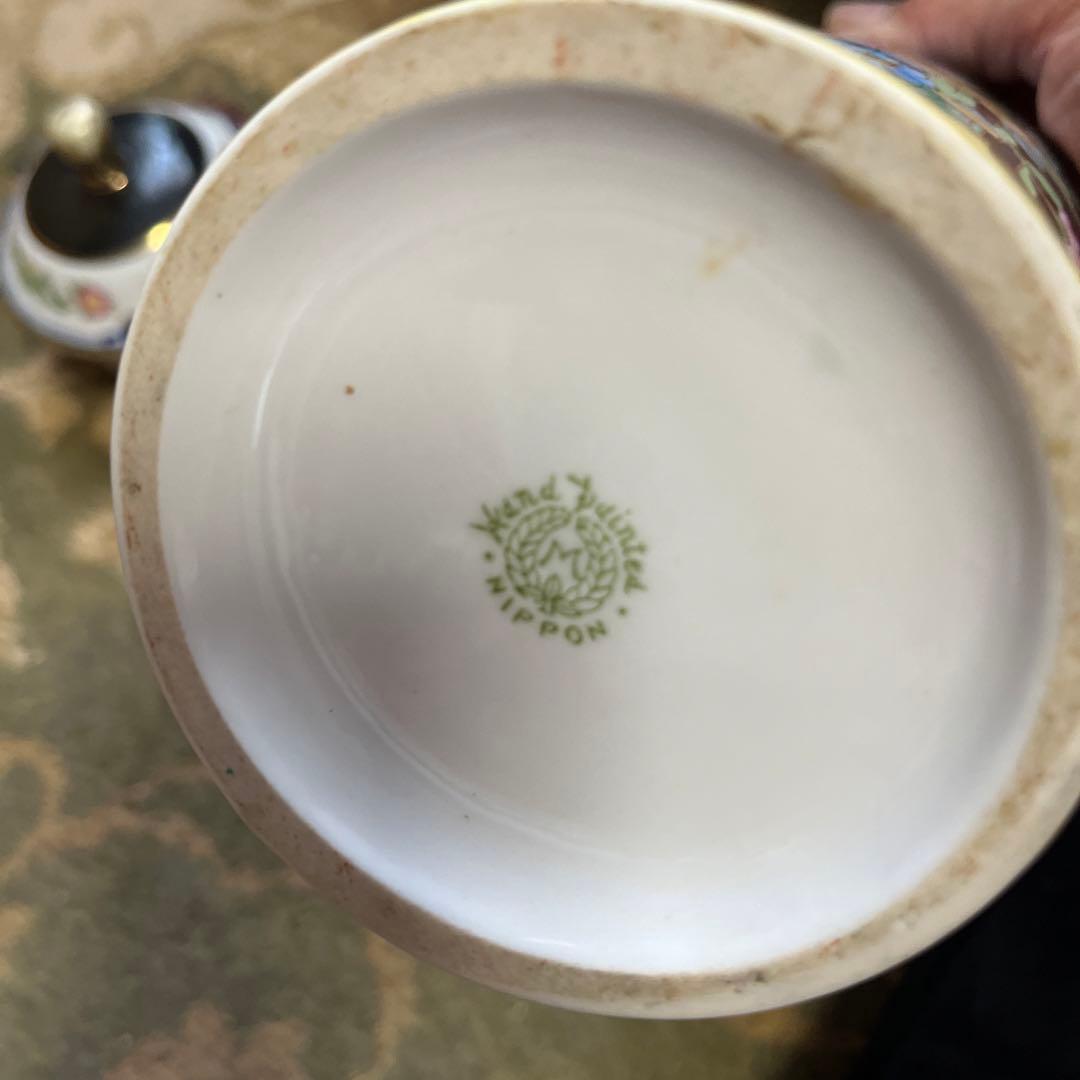 期間限定超レアなセットオールドノリタケMニッポン裏印ありチョコレートポットセット