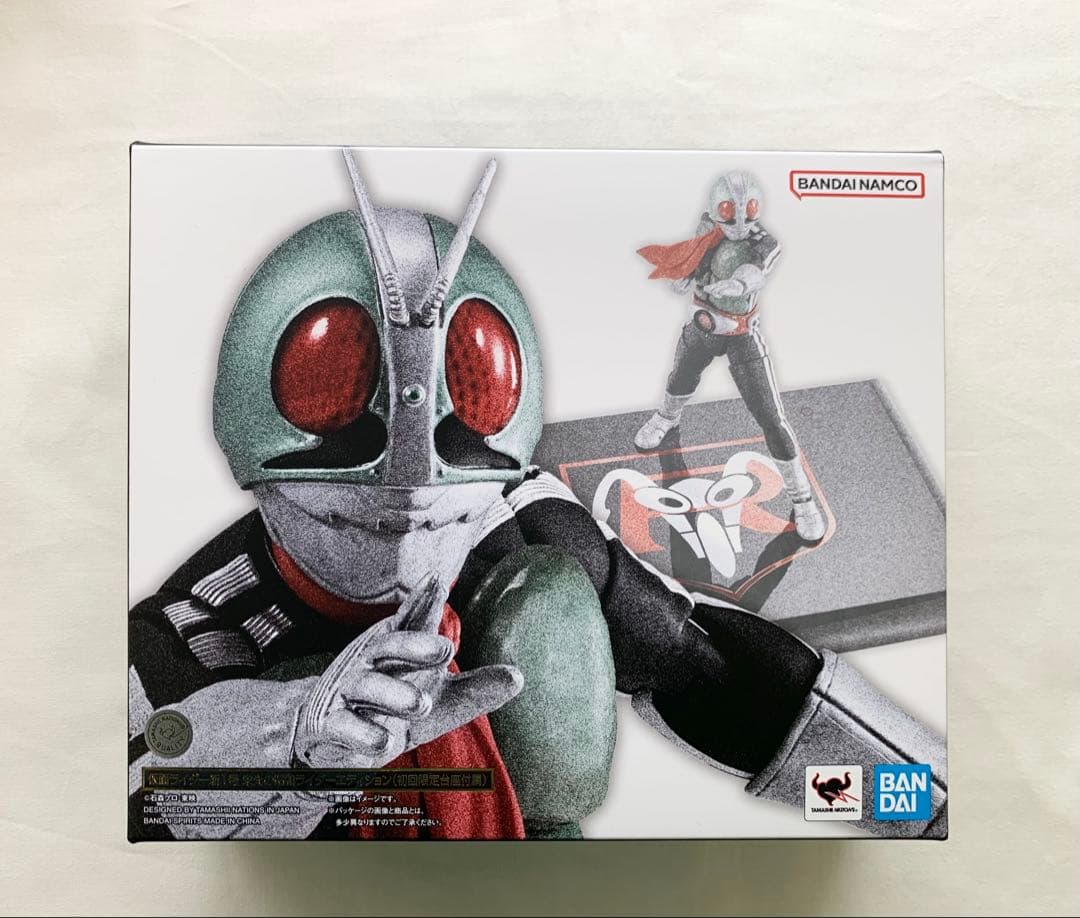 S.H.Figuarts（真骨彫製法） 仮面ライダー新1号（初回限定台座付属）