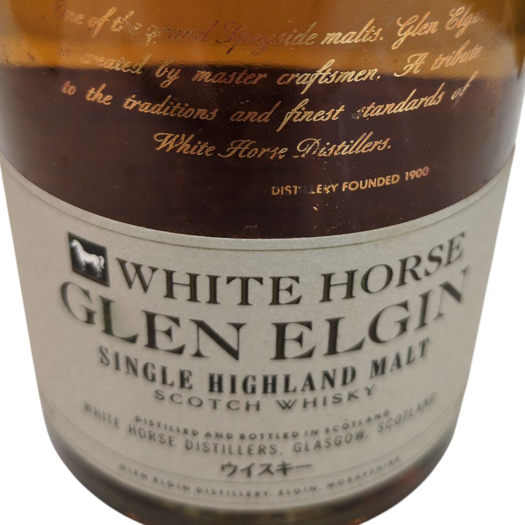 [未開栓] ホワイトホース グレンエルギン シングルハイランドモルト 旧ボトル