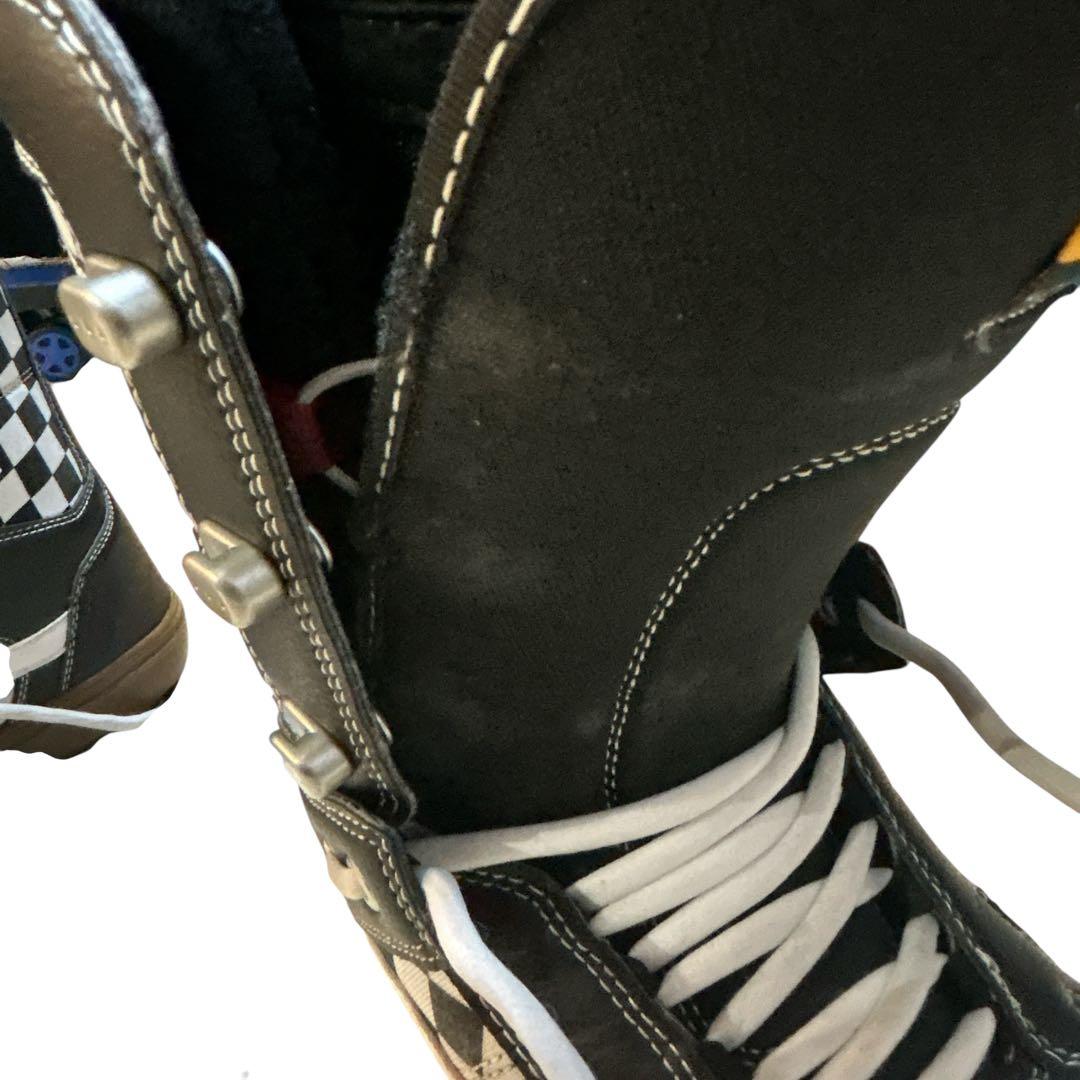 【希少品】スノーブーツVANS HI-STANDARD OG 迷彩　チェック柄
