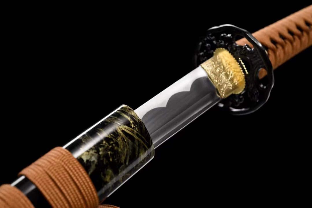 【金花脇差】中炭素鋼武士刀 武具　刀装具　日本刀　模造刀 居合刀肋差   短刀