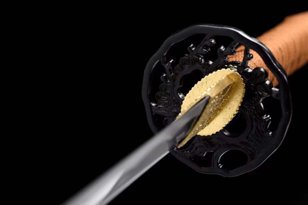 【金花脇差】中炭素鋼武士刀 武具　刀装具　日本刀　模造刀 居合刀肋差   短刀