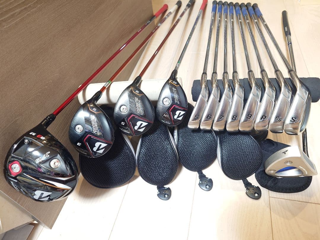 ツアステージ メンズゴルフクラブセット 未使用キャディバック付