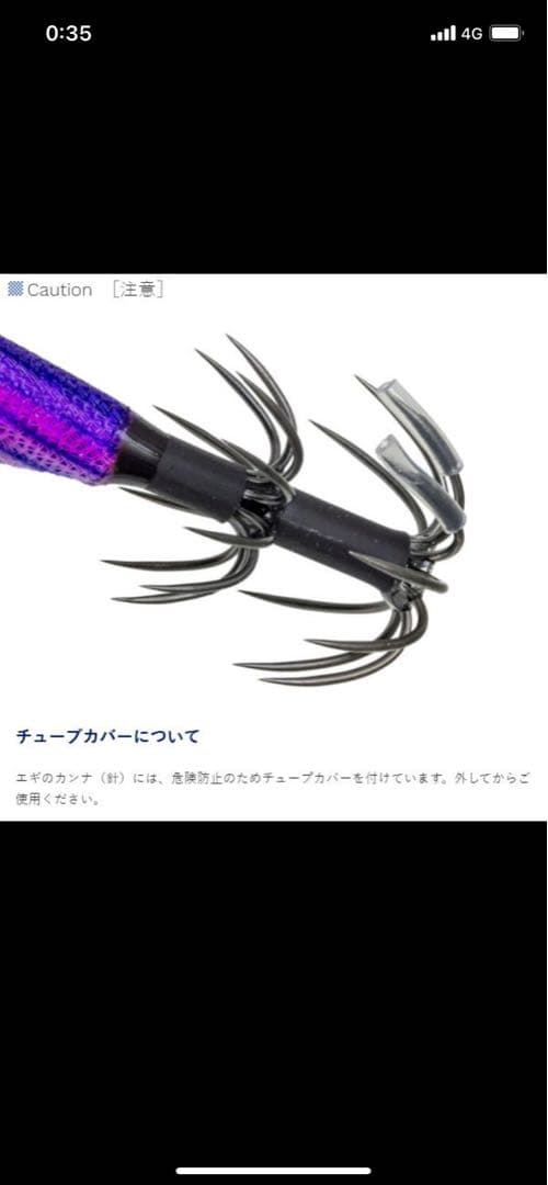 フィッシュリーグ　エギリー　ダートマックス3.5 DARTMAX 3.5号 6色