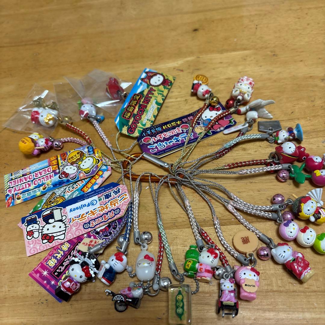 み*き様 ご当地ハローキティ ストラップ 21個