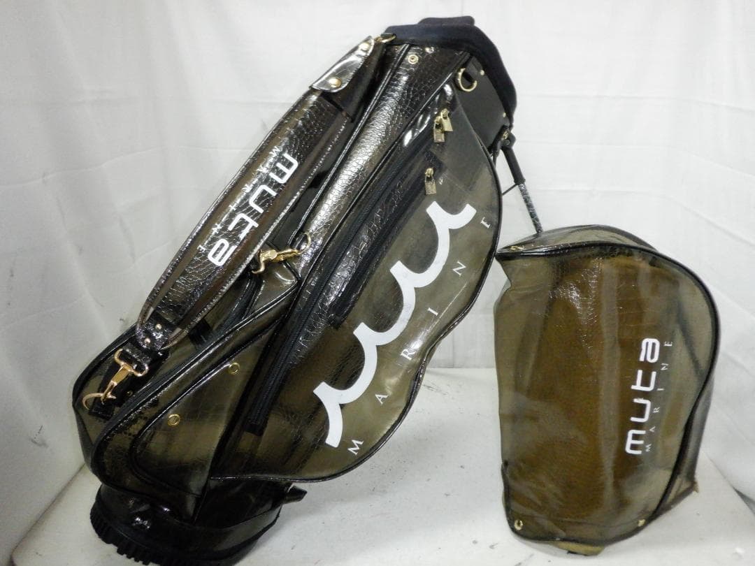 muta MARIN★ムータマリン★8.5型★３点式★良品★スタンド★スケルトン