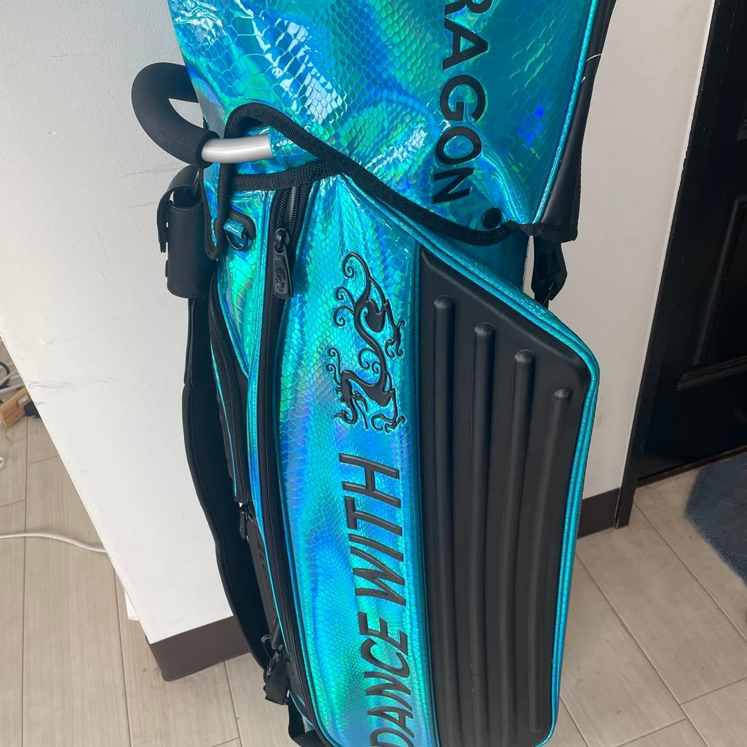 DWD スタンドキャディーバック　青