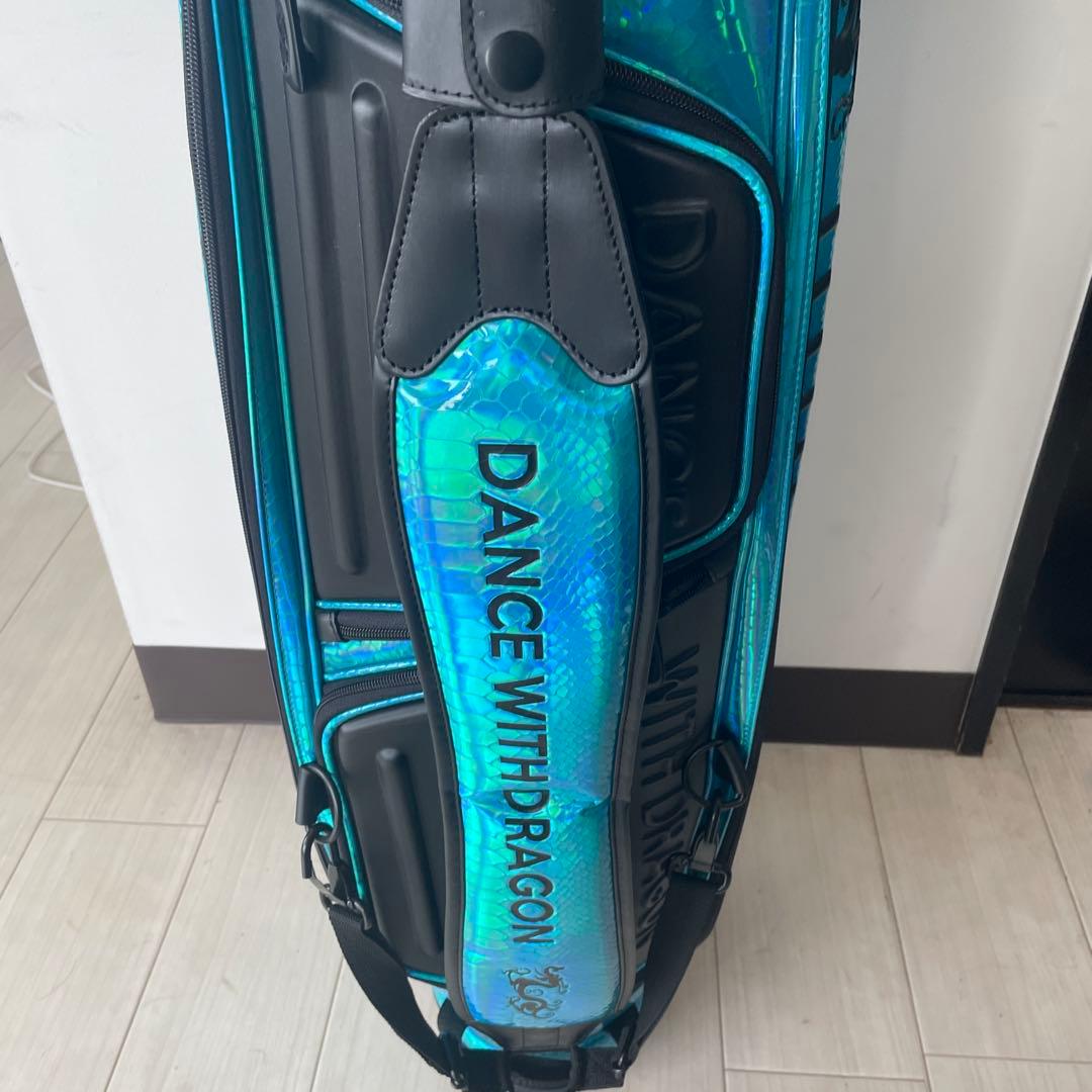 DWD スタンドキャディーバック　青