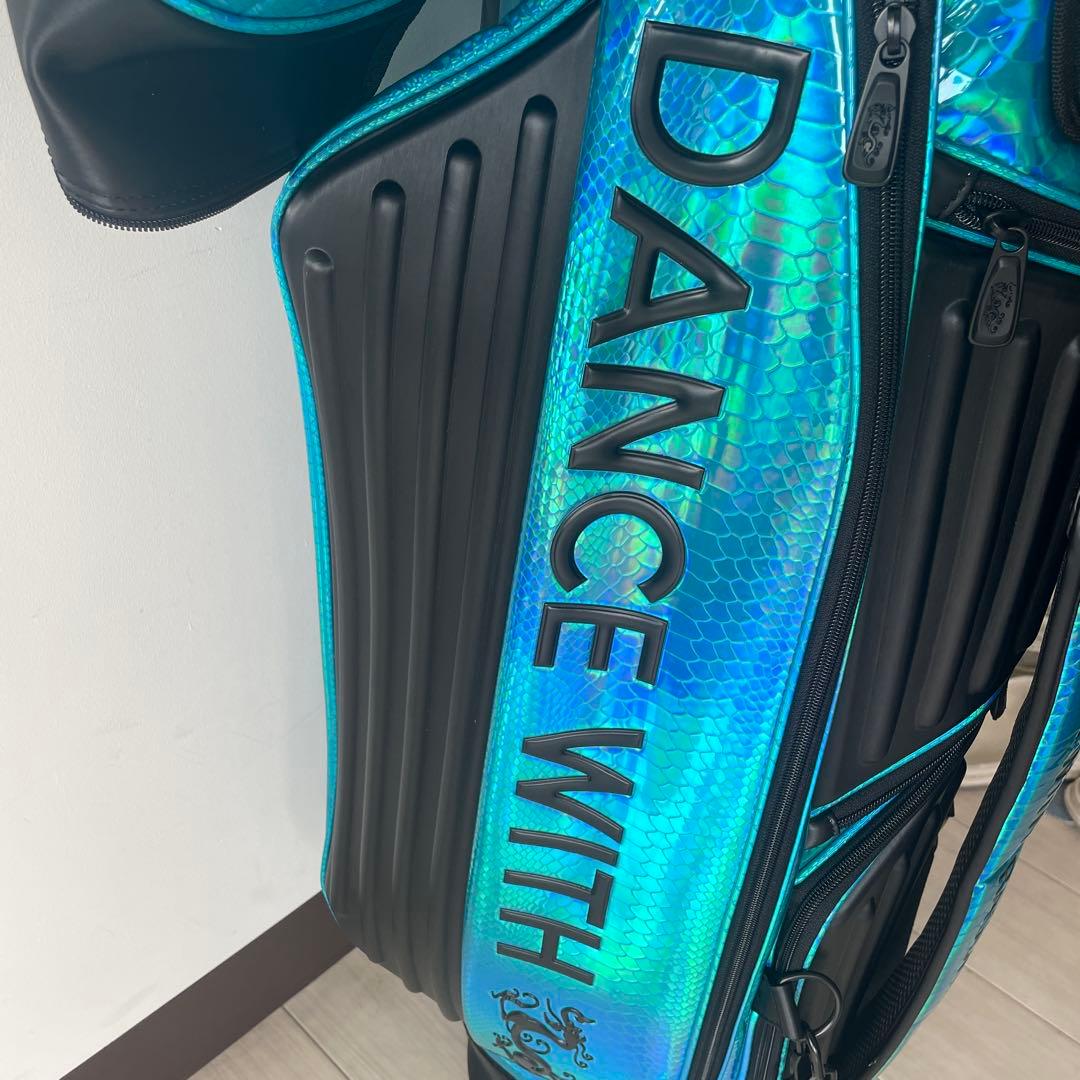 DWD スタンドキャディーバック　青