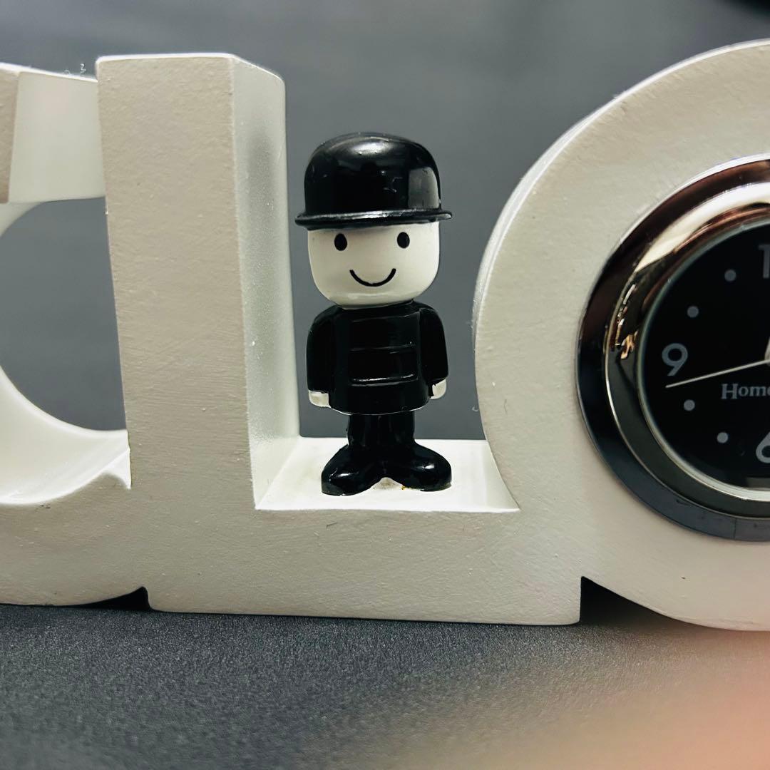 ビンテージpride フレッド君　置き時計　イギリスUK