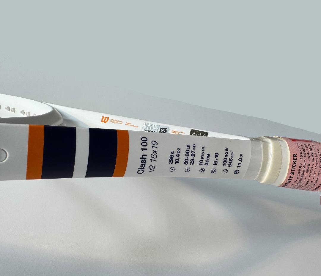 Wilson CLASH100 V2.0 数量限定色RG GRIP2 新品