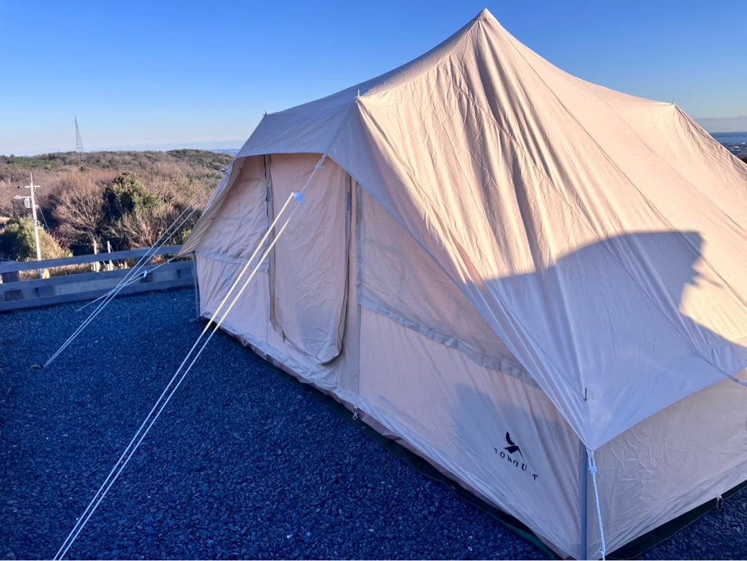 TOMOUNT 大型ロッジ型テント