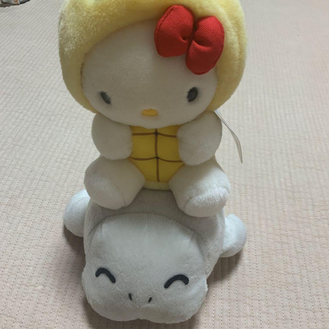 ハローキティ ぬいぐるみ 　ジュゴンに乗ったキティ　鳥羽水族館　レア