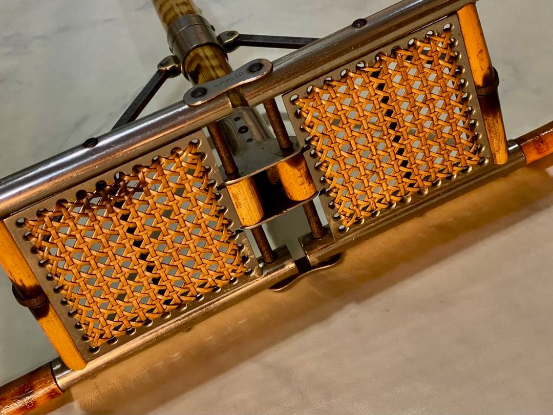 シューティング　スティック　ステッキ　ストック　チェア　バンブー　登山　競馬