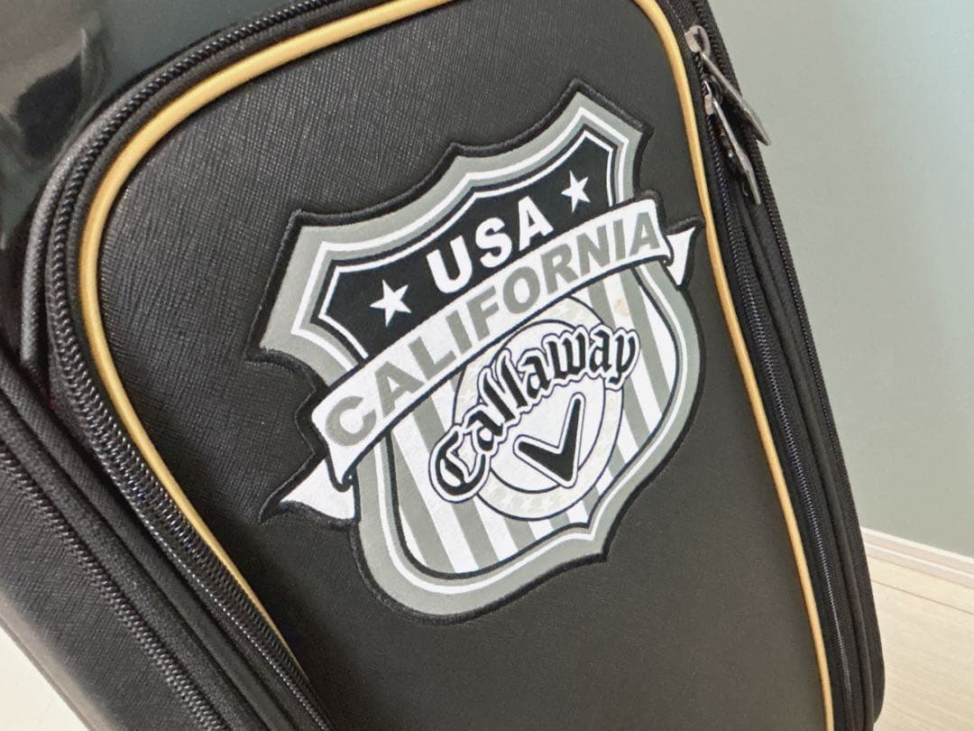 Callaway ゴルフキャディバッグ 黒/黄色
