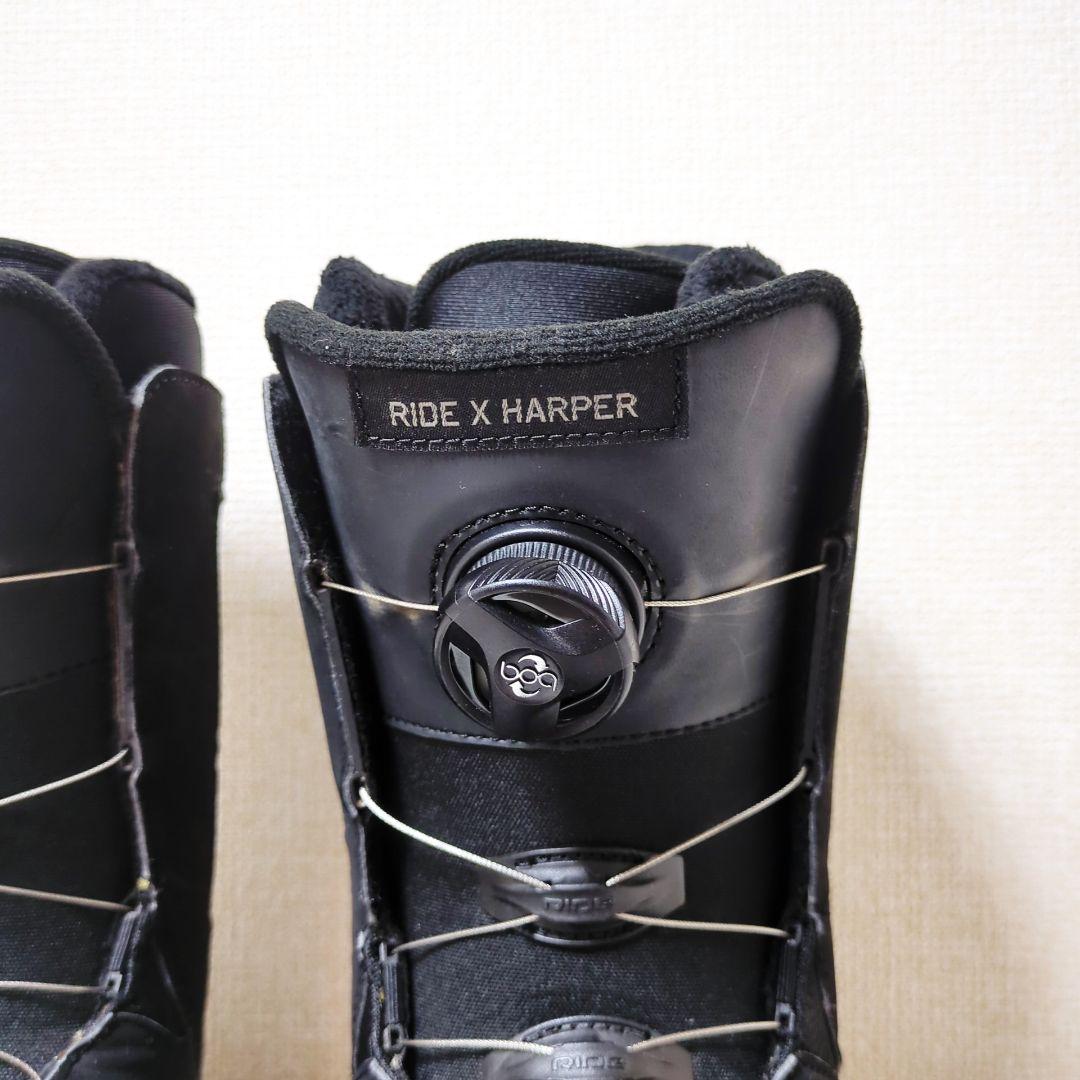 RIDE X HARPER スノーボードブーツ ブラック 23㎝