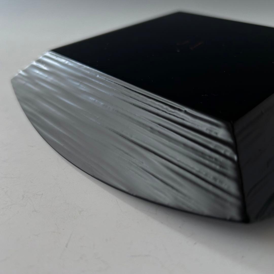 茶道具　銘々皿　五客組　粟絵　一閑　ヘギメ　服部峻昇　共箱　漆器　菓子器　工芸