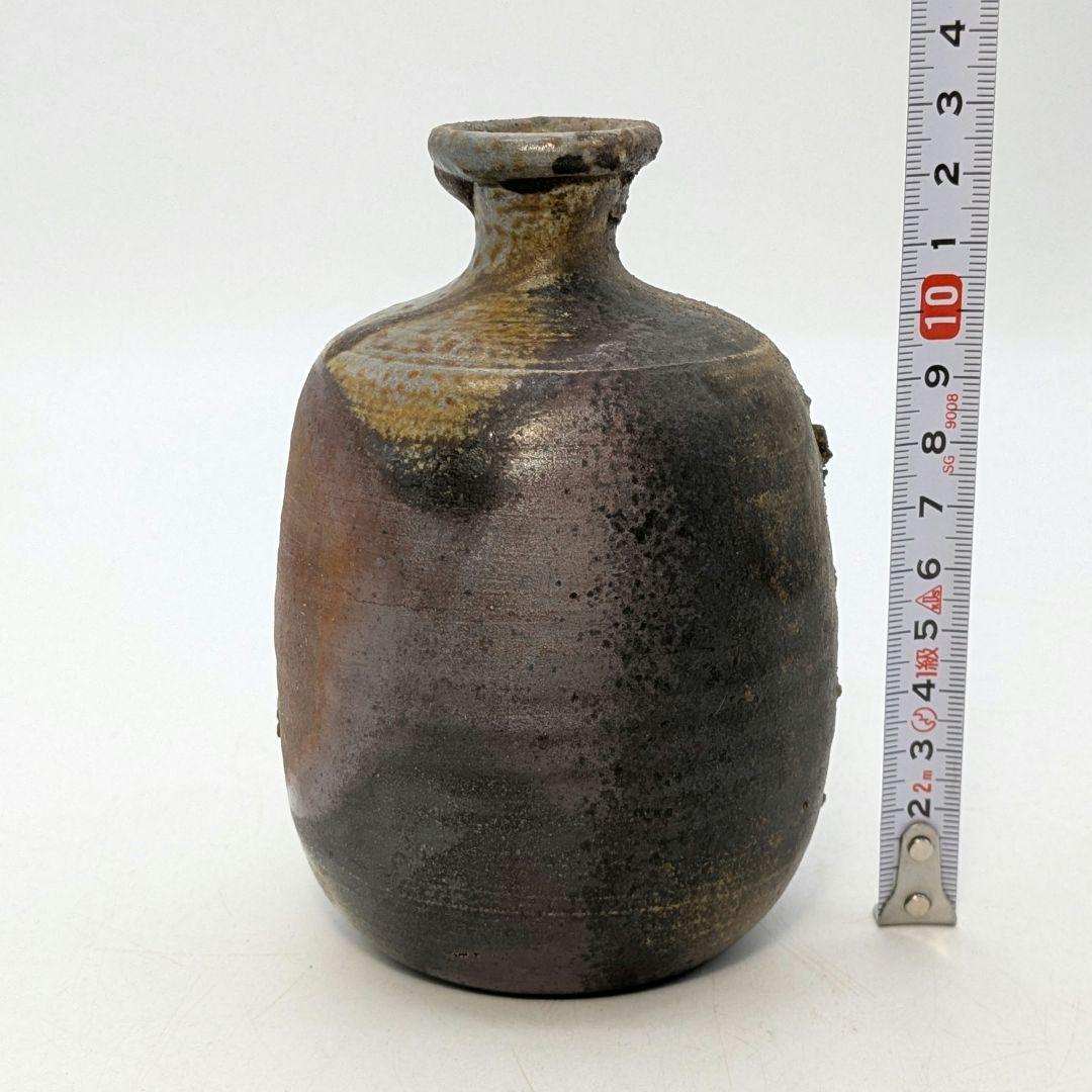小野田瑞穂 備前焼 窯変徳利A とっくり 酒器 食器 フラワーベース 一輪挿し