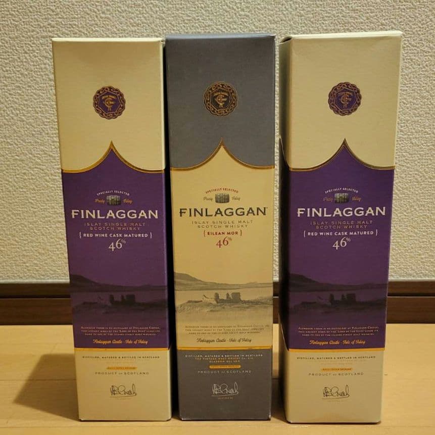 FINLAGGAN 3本セット　レッドワインカスク　アイリーンモア