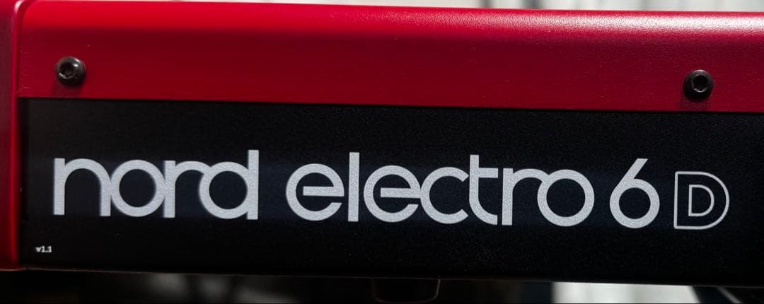 Nord Electro 6D 61鍵　CLAVIA 純正ケース、ペダル付き