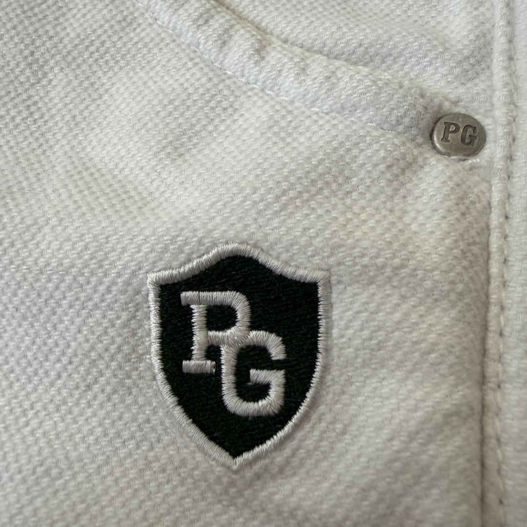 防寒　蓄熱　裏地付き　パーリーゲイツ　パンツ　L〜XL相当 白　暖パン　秋冬　5