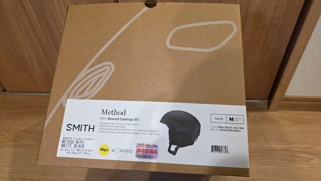 SMITH Method ヘルメット M マットブラック