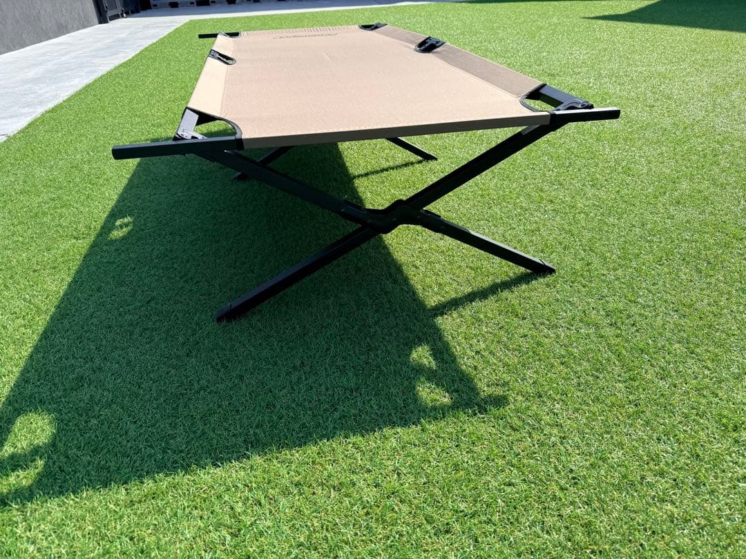 Coleman コット ブラウン 折りたたみ式