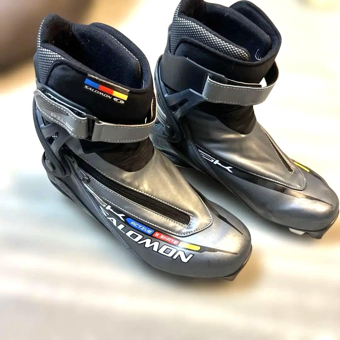 ☆Salomonクロスカントリースキーブーツ Active Skate SNS