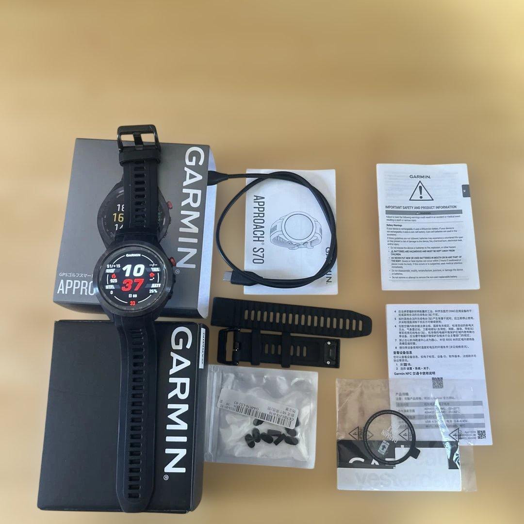 [あずき]GARMIN Approach S10 GPSゴルフウォッチ