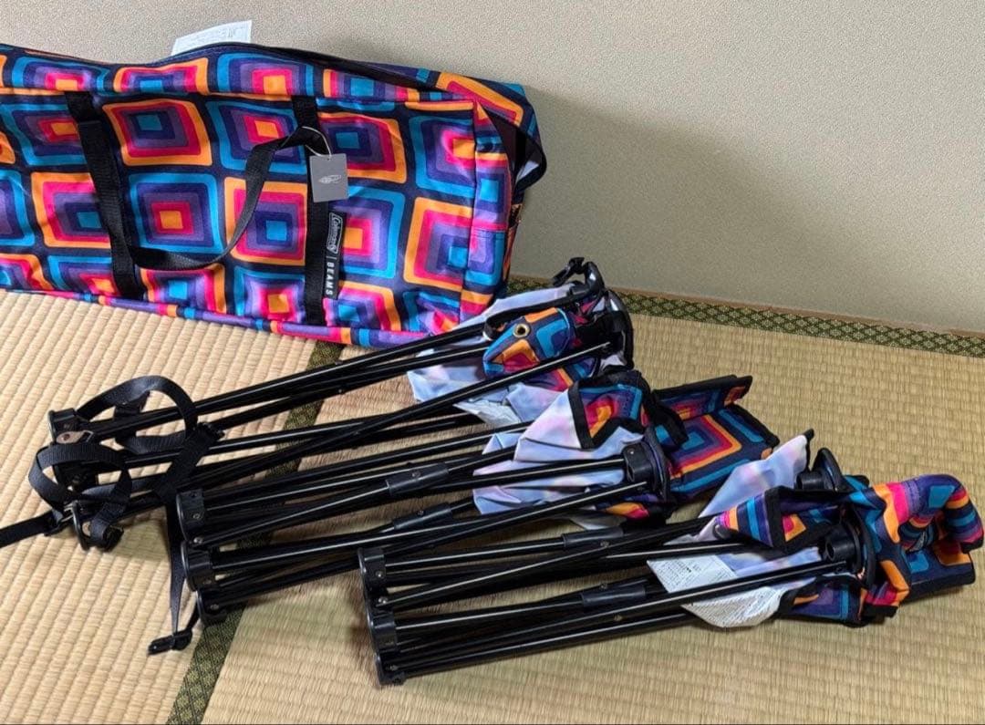 ☆Coleman×BEAMS別注コンパクト チェア テーブル