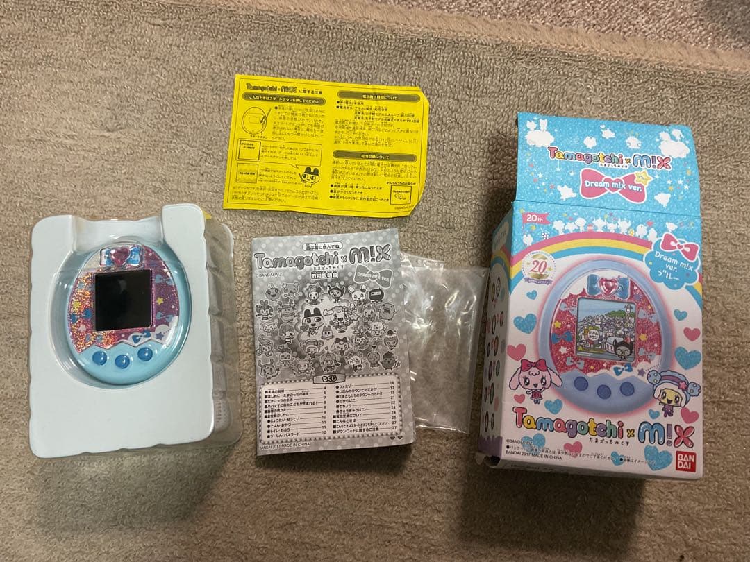 Tamagotchi MIX 未使用たまごっちみくす20thドリームmixブルー