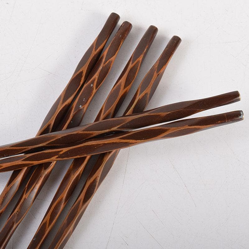 茶道具　銅火箸　三膳まとめて　C　R8536