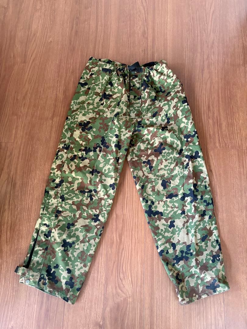 迷彩雨衣 上下セット（Lサイズ）