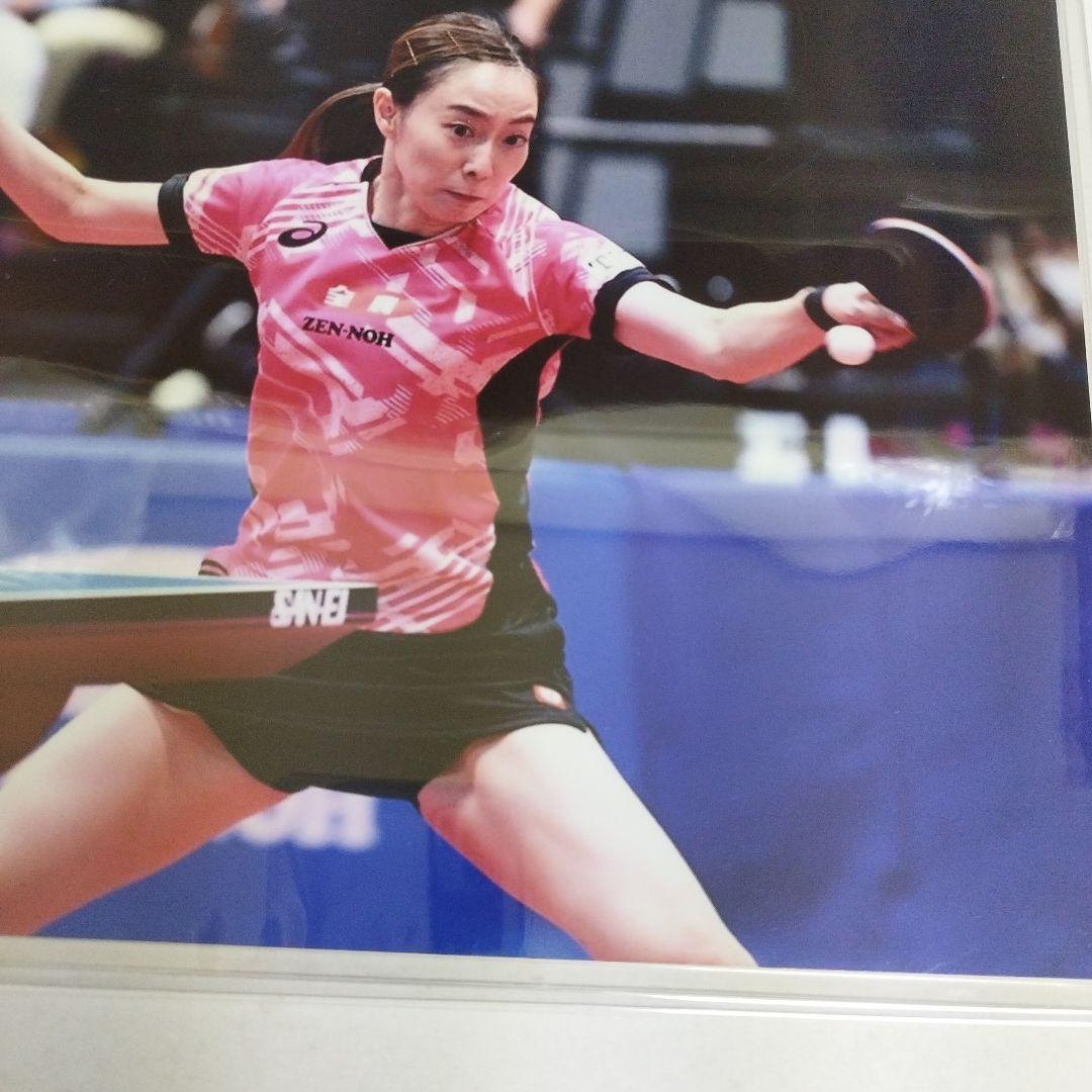 女子卓球　オリンピックメダリスト　石川佳純　直筆サイン入りフォト　証明書付き